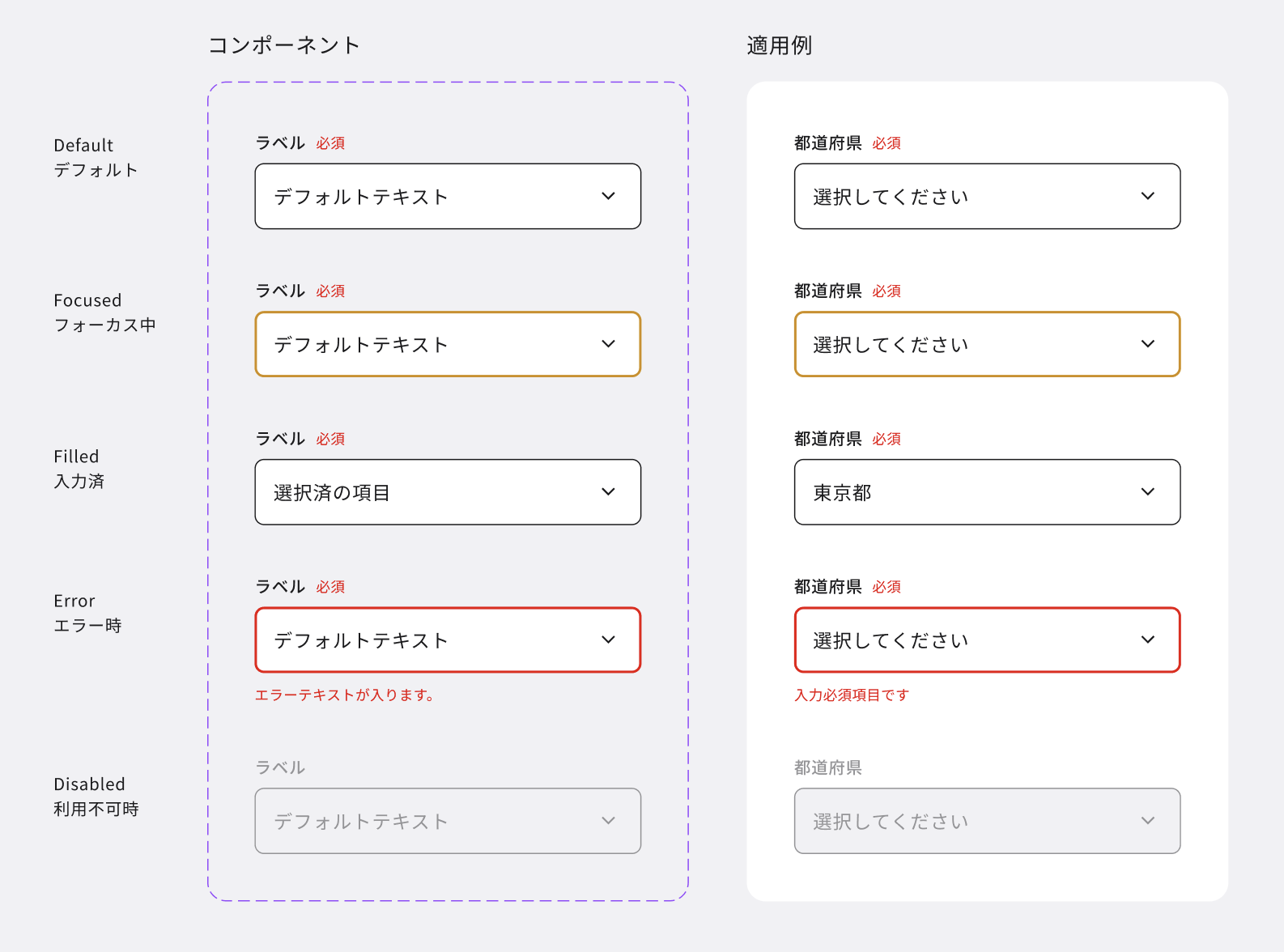 selector