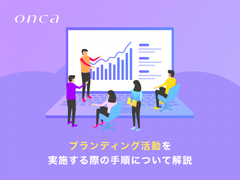ブランディング活動を実施する際の手順について解説